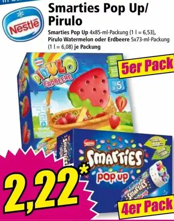 Norma Smarties Pop Up/ Pirulo Angebot