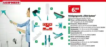 Hagebau LEIFHEIT Reinigungsserie ,,Click-System Angebot