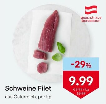MPreis Schweine Filet Angebot