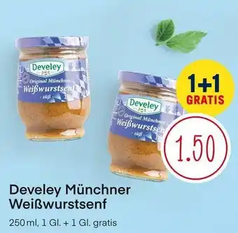 MPreis Develey Münchner Weißwurstsenf 250ml Angebot