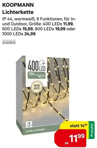 BayWa : KOOPMANN Lichterkette Angebot