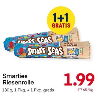MPreis Smarties Riesenrolle 130 g Angebot