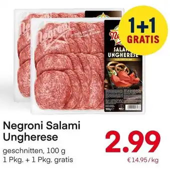 MPreis Negroni Salami Ungherese 100g Angebot
