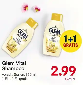 MPreis Glem Vital Shampoo 350 ml Angebot