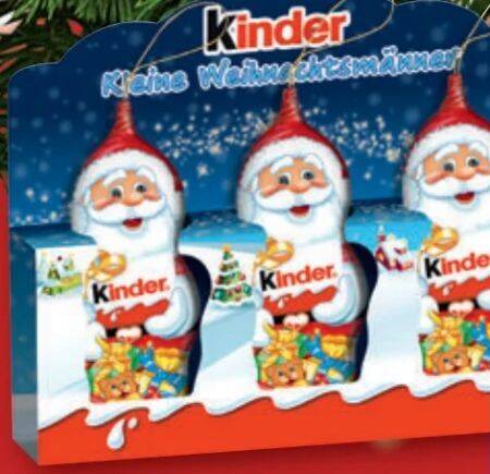 Kinder schokolade weihnachtsmann Angebot bei Lidl