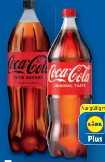 Lidl Coca cola limonade Angebot