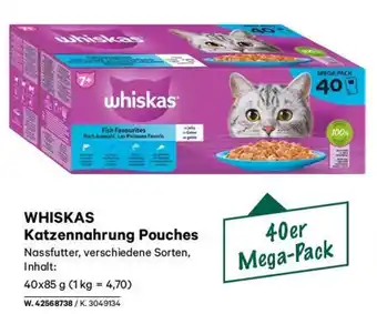 Lagerhaus WHISKAS Katzennahrung Pouches Angebot