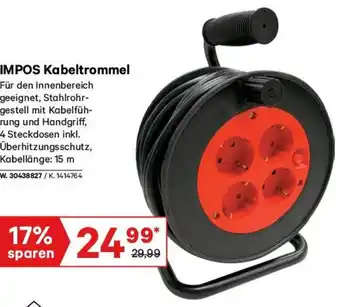 Lagerhaus IMPOS Kabeltrommel Angebot