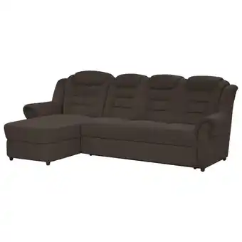 XXXLutz Ecksofa in chenille braun Angebot