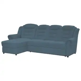 XXXLutz Ecksofa in chenille blau Angebot