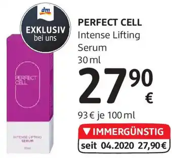 dm PERFECT CELL Intense Lifting Serum 30 ml Angebot