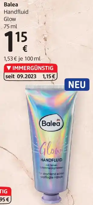 dm Balea Handfluid Glow 75 ml Angebot