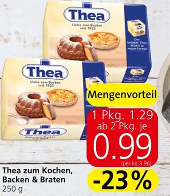 Spar Thea zum Kochen, Backen & Braten 250 g Angebot