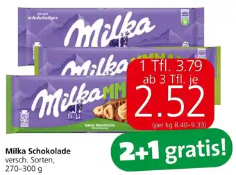 Spar Milka Schokolade versch. Sorten, 270-300 g Angebot