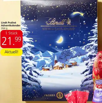 Spar Lindt Praliné Adventkalender 264 g 1 Stück Angebot