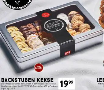 Interspar BACKSTUBEN KEKSE Angebot