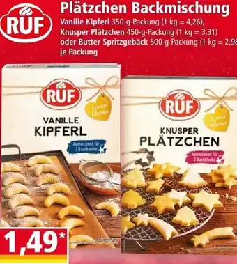 Norma Plätzchen Backmischung Angebot
