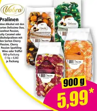 Norma Pralinen 900 g Angebot