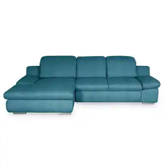 XXXLutz Ecksofa in chenille blau Angebot