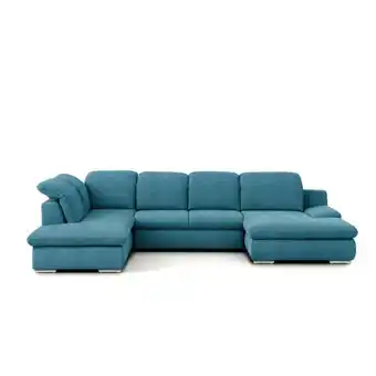 XXXLutz Wohnlandschaft in chenille blau Angebot