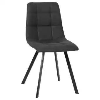XXXLutz Stuhl in stahl mikrofaser Angebot