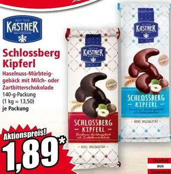 Norma KASTNER Schlossberg Kipferl 140 g Angebot