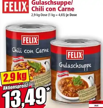 Norma FELIX Chili con Carne 2,9 kg Angebot