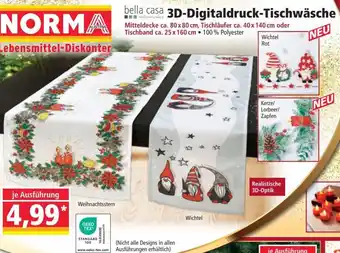Norma bella casa 3D-Digitaldruck-Tischwäsche Angebot