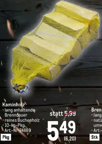 Metro Kaminholz Angebot