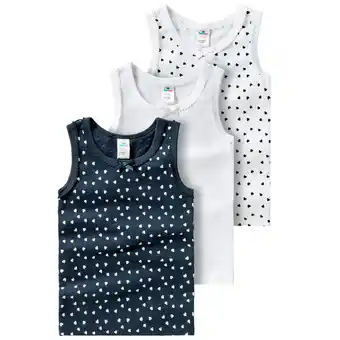 Ernsting's family 3 baby unterhemden mit zierschleife Angebot