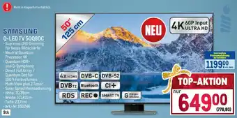 Metro SAMSUNG Q-LED TV 50080C Angebot