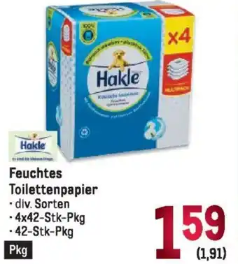 Metro Hakle Feuchtes Toilettenpapier Angebot