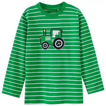 Ernsting's family Kinder langarmshirt mit trecker-applikation Angebot