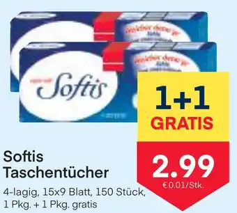 MPreis Softis Taschentücher Angebot