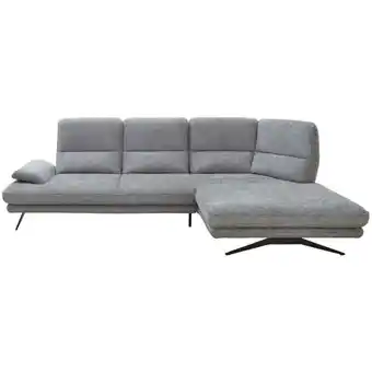 XXXLutz Ecksofa in chenille grau Angebot