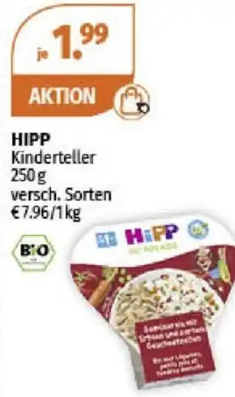 Müller HIPP Kinderteller 250 g Angebot