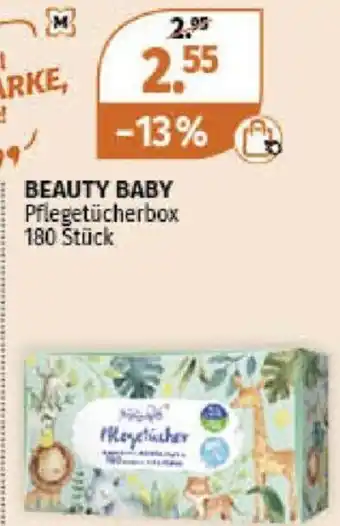 Müller BEAUTY BABY Pflegetücherbox 180 Stück Angebot