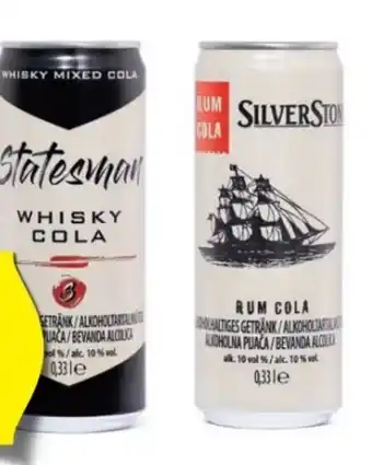 Hofer Rum cola Angebot