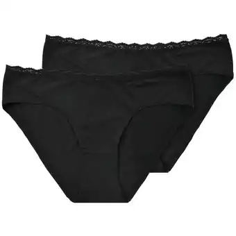 Ernsting's family 2 damen pantys mit spitze Angebot