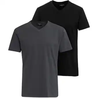 Ernsting's family 2 herren t-shirts mit v-ausschnitt Angebot