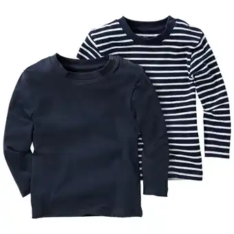 Ernsting's family 2 baby langarmshirts im basic-look Angebot