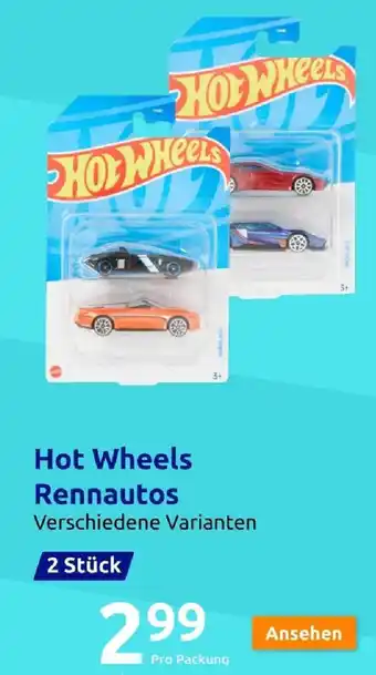 Action Hot Wheels Rennautos Angebot