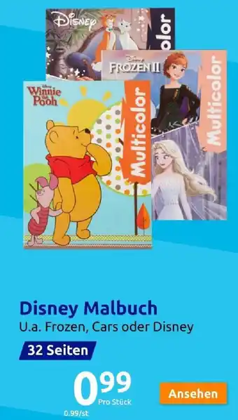 Action Disney Malbuch Angebot