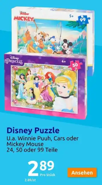 Action Disney Puzzle Angebot
