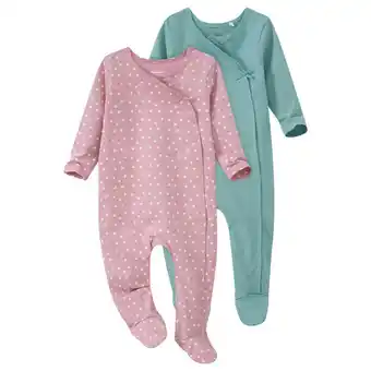 Ernsting's family 2 newborn schlafanzüge im set Angebot