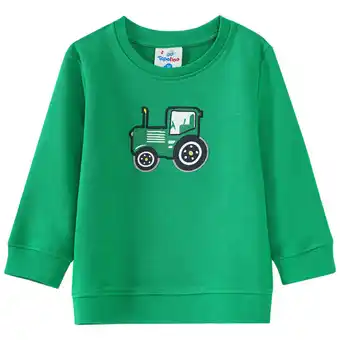 Ernsting's family Kinder sweatshirt mit trecker-applikation Angebot