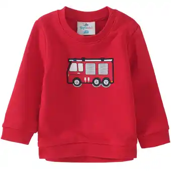 Ernsting's family Baby sweatshirt mit feuerwehr-applikation Angebot
