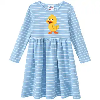 Ernsting's family Mädchen kleid mit enten-applikation Angebot