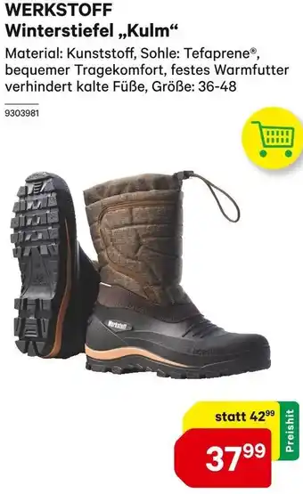 BayWa WERKSTOFF Winterstiefel ,,Kulm Angebot