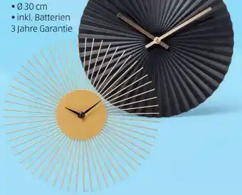 Hofer Designer wanduhr Angebot